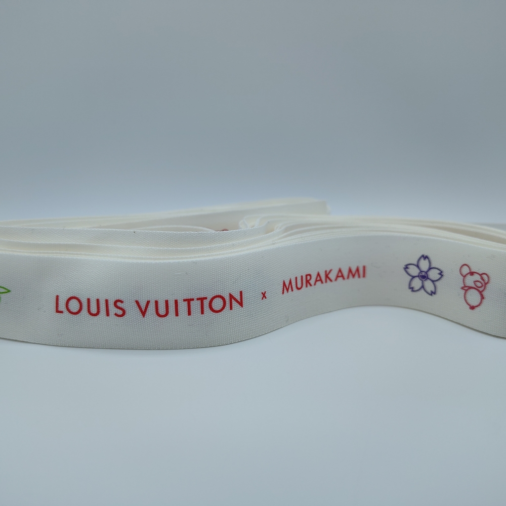 Louis Vuitton × Murakami Cross-Grain Ribbon FIVE (5) Yards - Picture 3 of 5